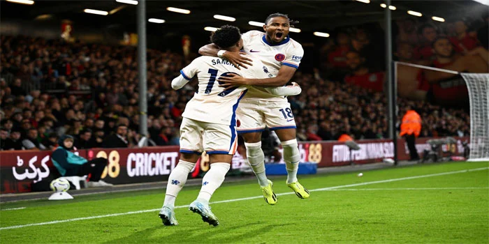 Hasil Pertandingan Bournemouth Vs Chelsea Dengan skor 0 - 1